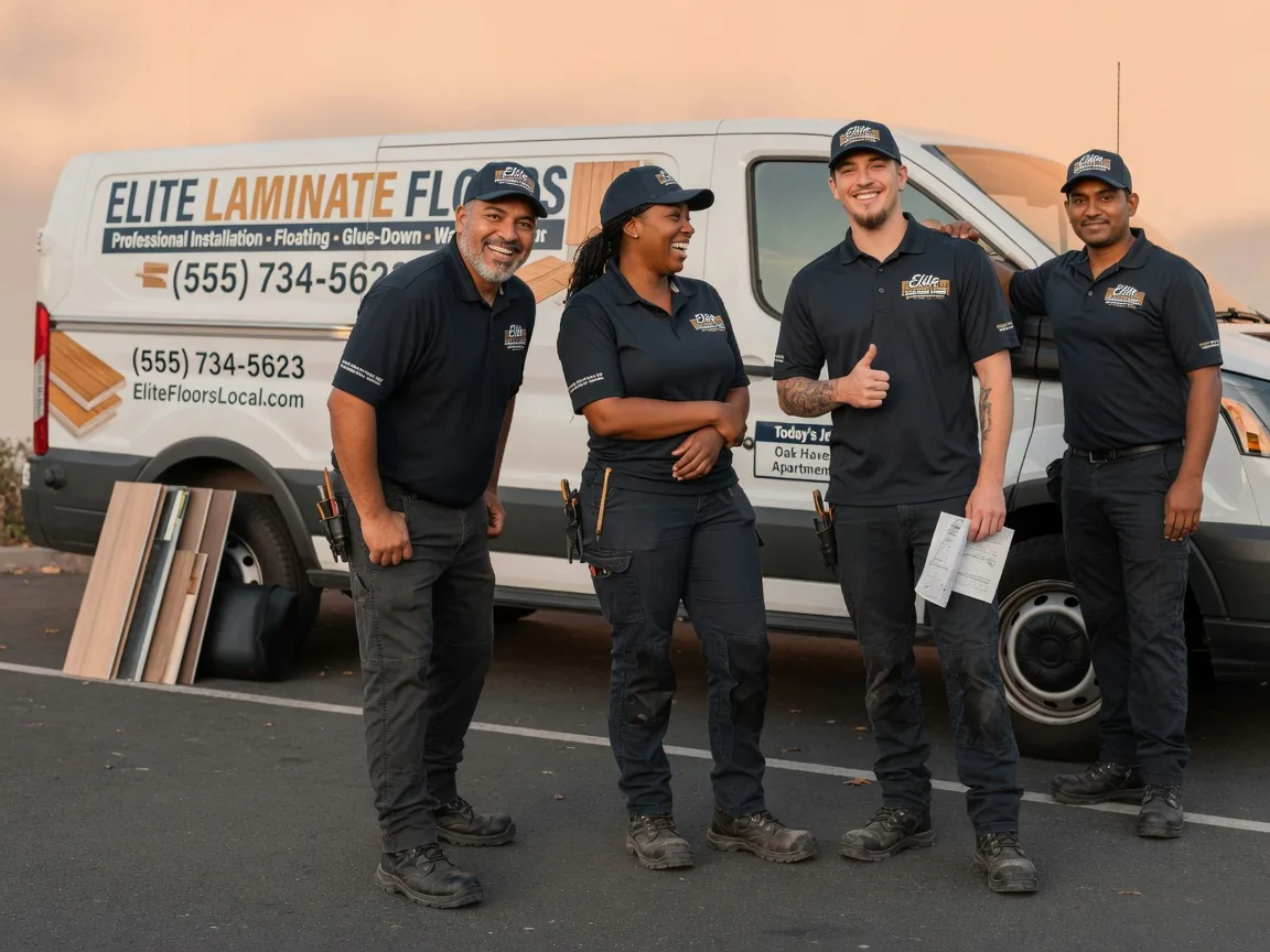Laminate flooring installation company in Burnett, WI